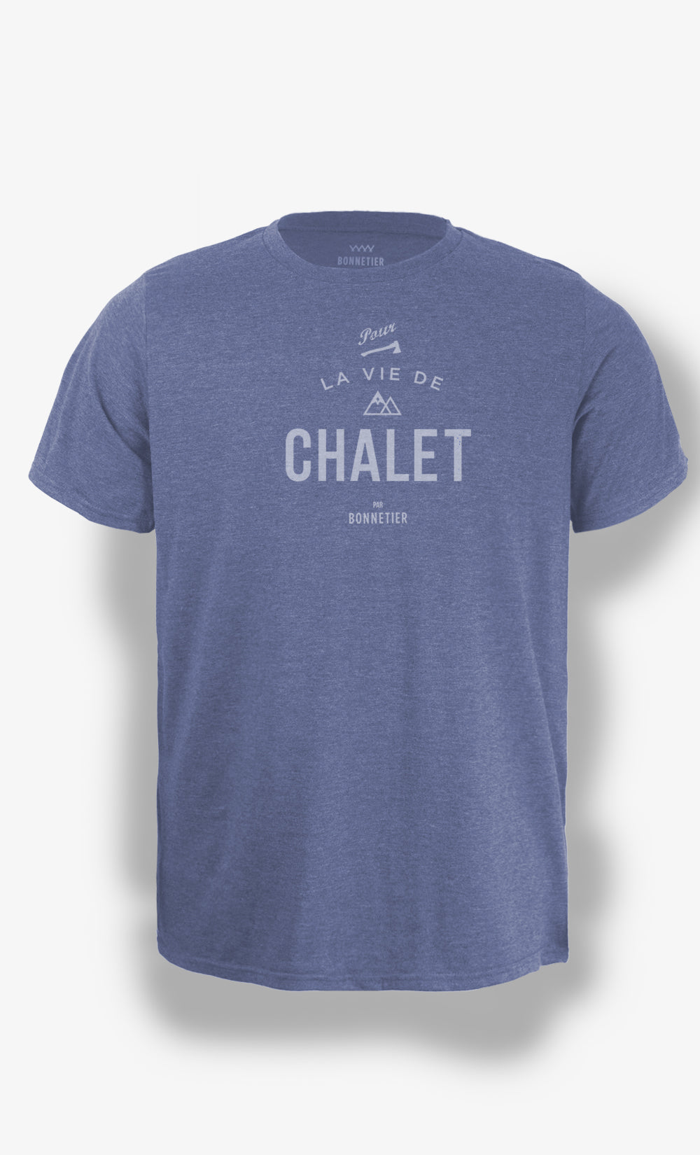 Men's T-shirt Heather Blue - Chalet