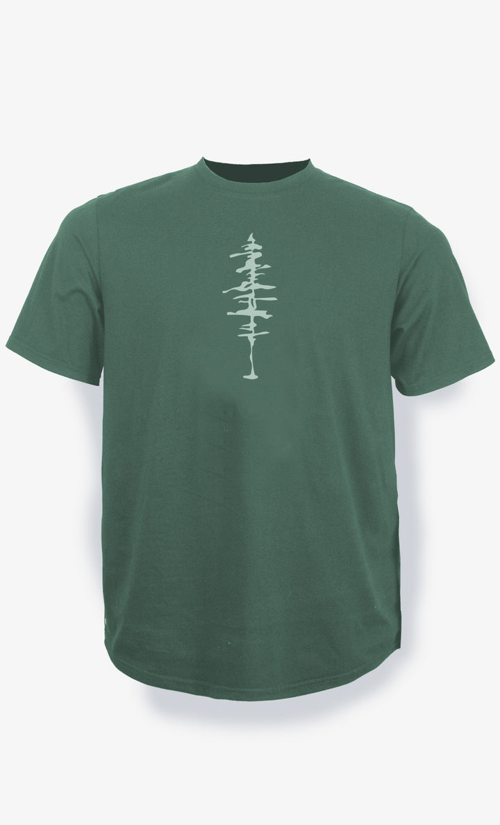  Men's T-Shirt Green - Fluid Tree