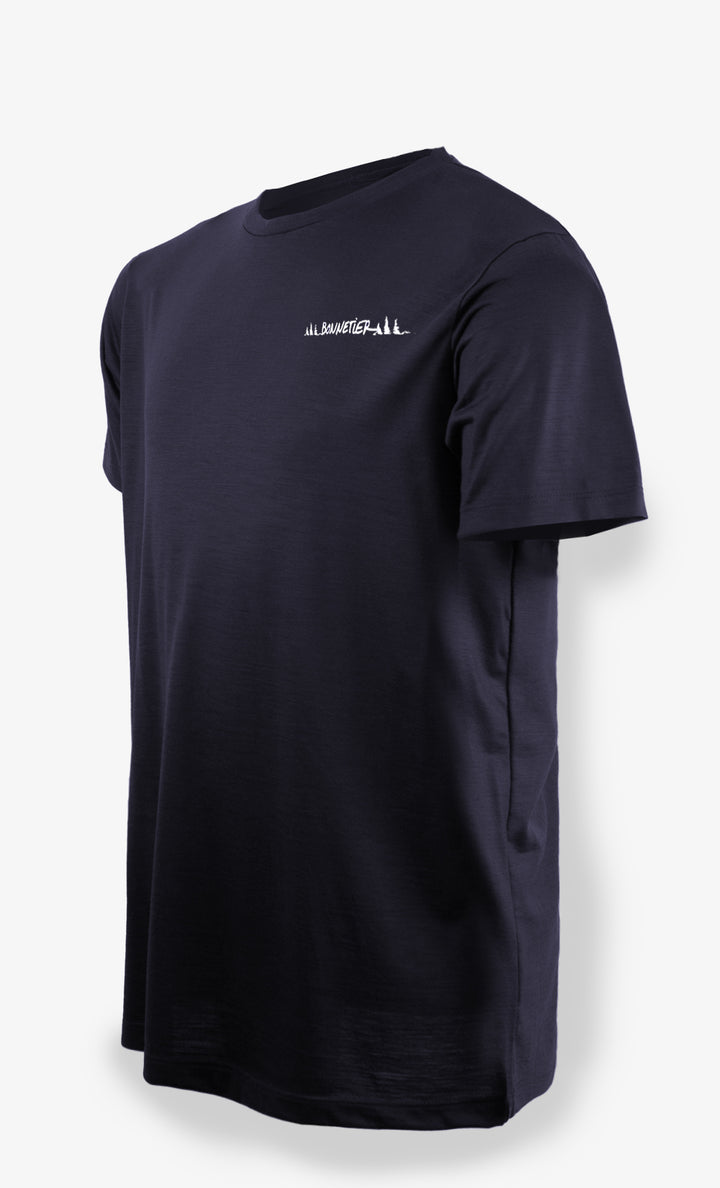 Men's Marino Ultra Light Merino T-Shirt - Bonnetier Pine