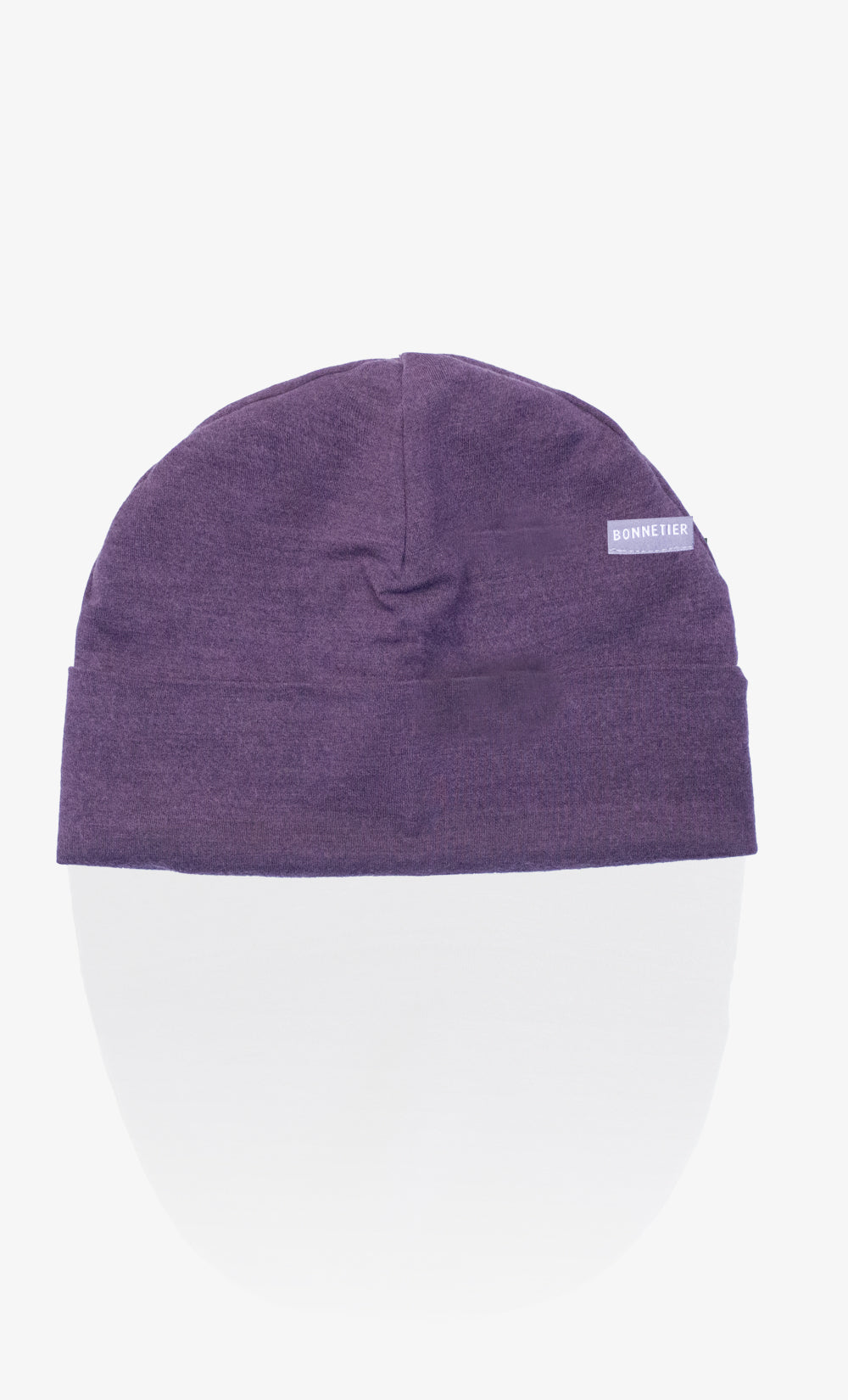 Toundra Merino Beanie - Heathered Eggplant