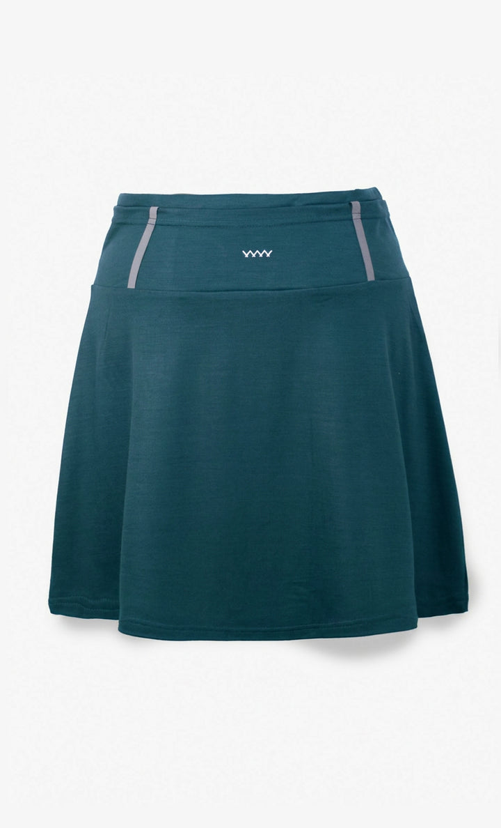 Turquoise Merino Skirt - Nomade
